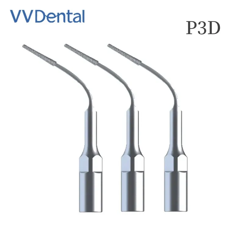 

VVDental P3D Ultrasonic Scaler Tip Diamond Coted Perio Treatment Tip For EMS WOODPECKER Ultrasound Scaler Handpiece Dental Tools