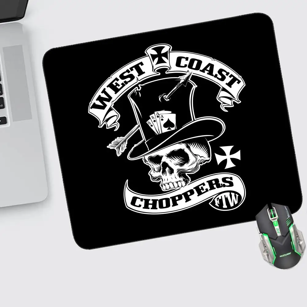 

West Coast C-Choppers Mouse Pad Small Gaming Accessories Keyboard Computer Offices Desk Mat Pc Gamer Non-slip Rubber Mousepad