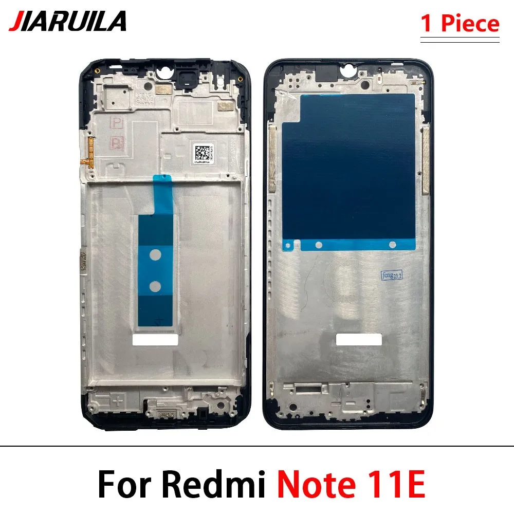 Front Housing LCD Display Frame For Xiaomi Redmi Note 11 Pro 5G 2201116SG Housing Middle Frame Bezel Plate Cover