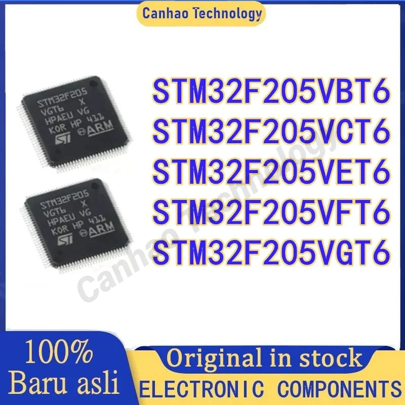 STM32F205VBT6 STM32F205VCT6 STM32F205VET6 STM32F205VFT6 STM32F205VGT6 STM32F205V STM32F205 STM32F STM32 STM IC MCU Chip LQFP