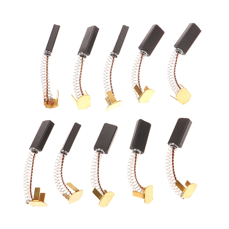 10Pcs 4*8*18mm Motor Carbon Brush Sealing Machine Centrifuge Carbon Brush Electric Tool Accessories Carbon Brush