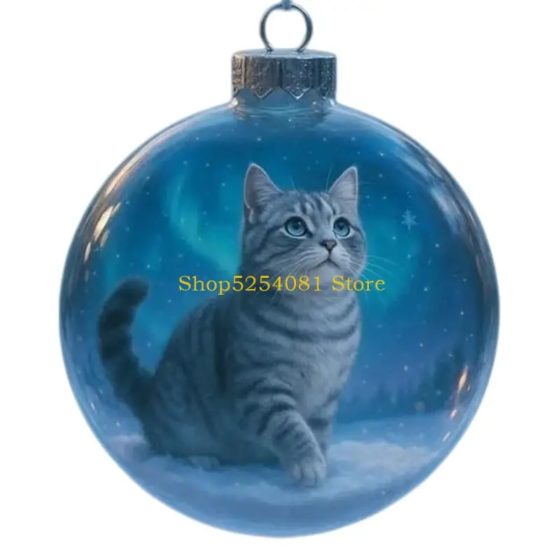 AXYC Christmas Balls Nature Theme Hanging Decoration Symbolizing Love and Hope for Christmas Tree Hanging Ornament