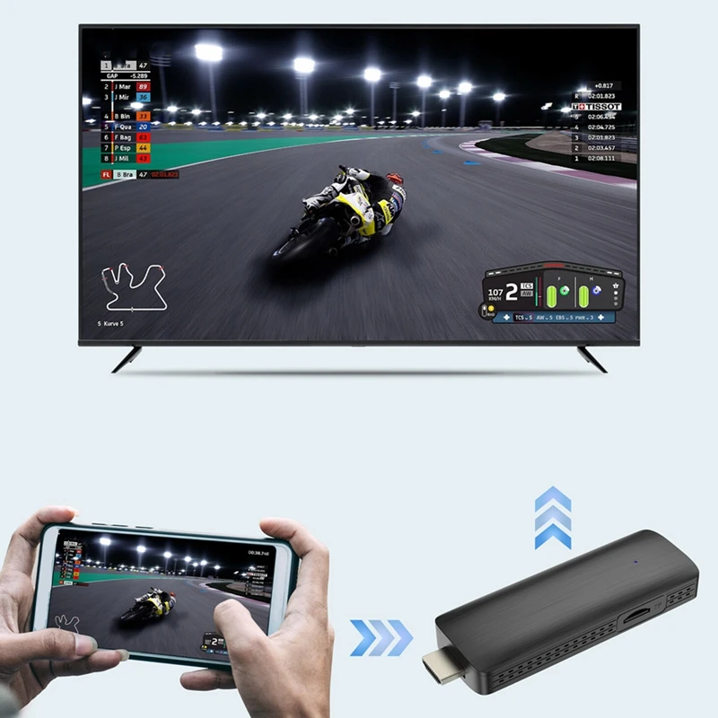 TV Box Stick Android TV HDR Set Top OS 4K BT5.0 Wifi 6 2.4/5.8G Android 10 Smart Sticks Android Media Player