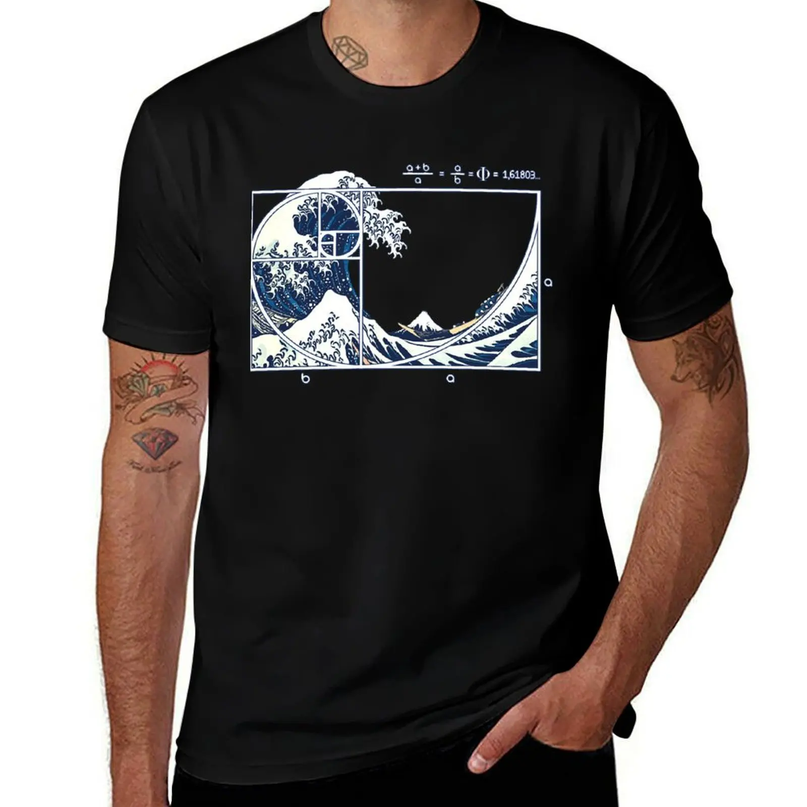 

The great fibonacci wave T-Shirt t shirt man designer T-Shirt