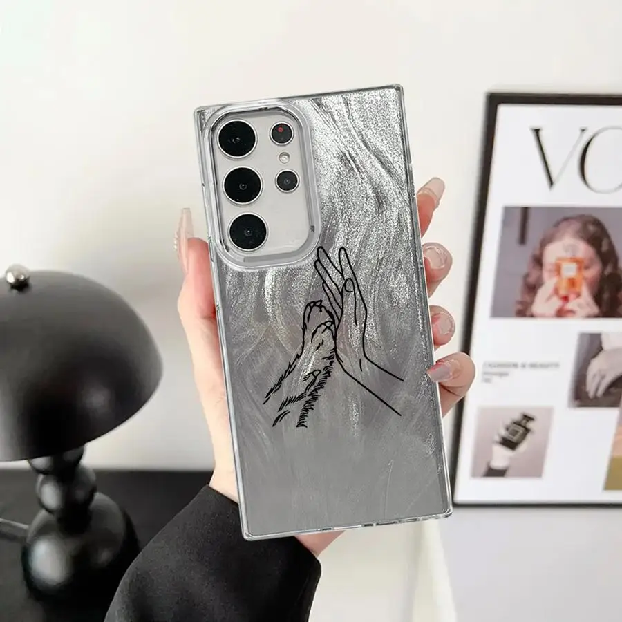 حافظة لهاتف سامسونج جالاكسي S21 + S23 S20 FE S25 Ultra S20 FE S24Ultra S22 Plus S21 غطاء ناعم #5