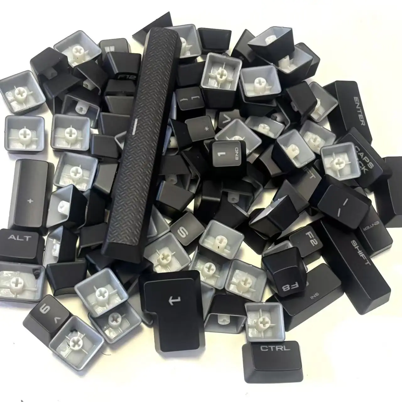 104 Keys Full Keycaps for Corsair K70 RGB/K65/K68/K95/K63/ MK2 Full-Size Mechanical Gaming Keyboard - Backlit Key Caps