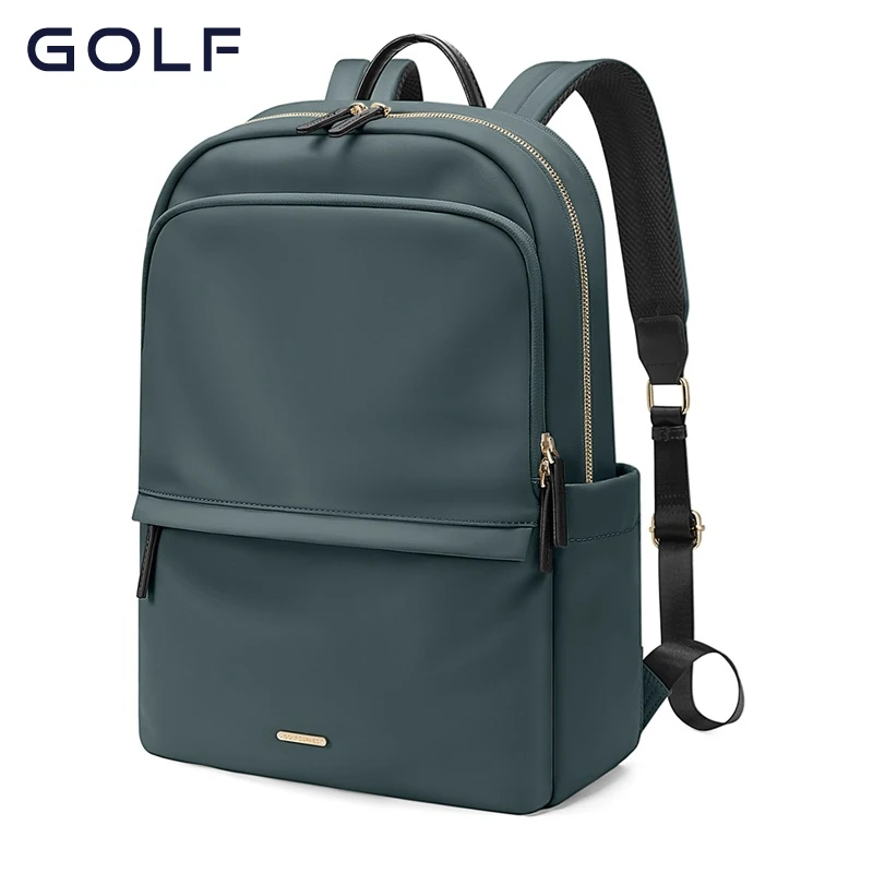 Mochila de viaje impermeable para mujer a la moda de GOLF, mochila multifuncional para ordenador portátil de 15,6 ", bolso escolar para ir al trabajo de gran capacidad