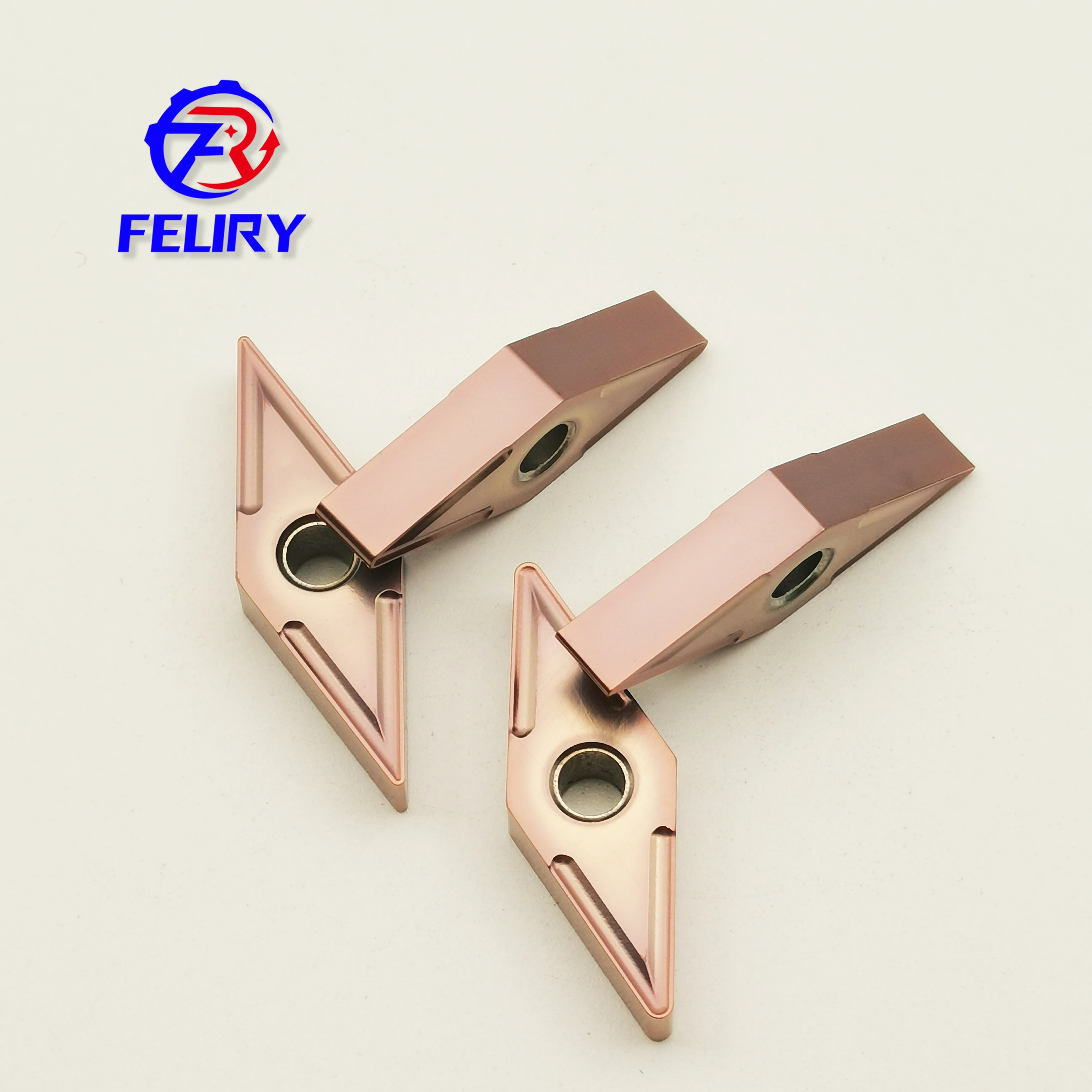 

10PCS High-quality hard alloy tools VNMG160404 and VNMG160408-MS LF6118 can be used for processing stainless steel VNMG