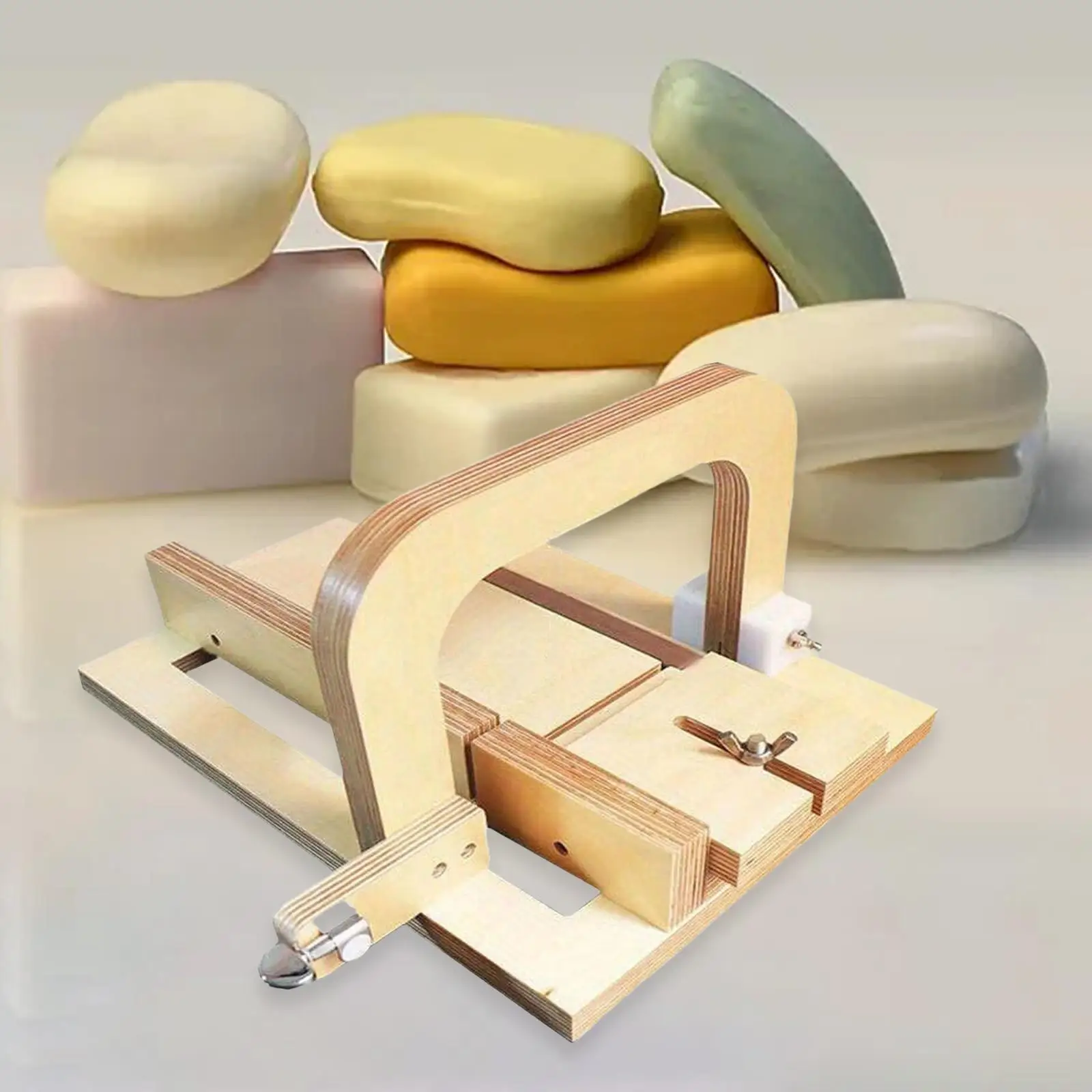 Wooden Soap Cutter Soap Making Soap Cutting Machine for Loaf Butter Candles