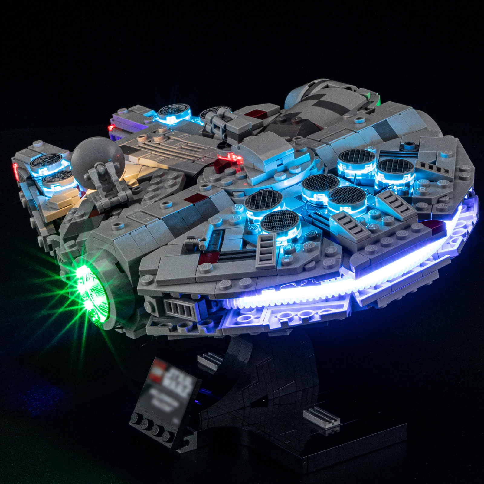 HPROSPER 5V LED Lighting (No Model) For LEGO 75375 Star Wars Millennium Falcon Light Up your Building Blocks With Battery box