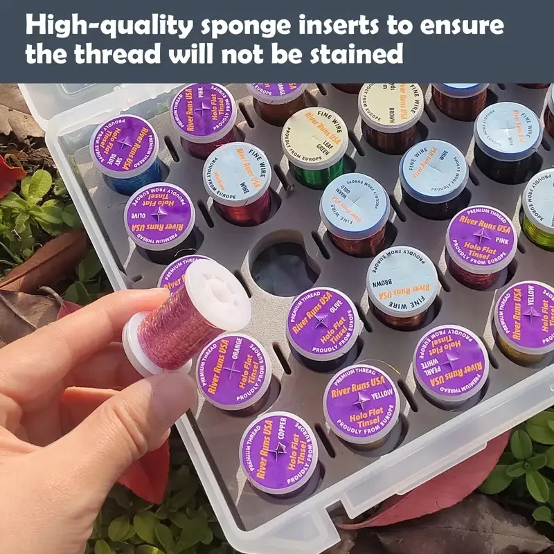 Portable Fly Tying Storage Box 3