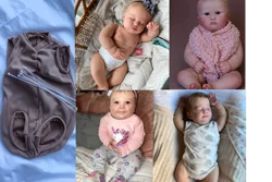 FBBD With Zip Codes Rare Huge Sleeping Cloth Body For 25inch June /Charlotte /Sage High Quality Reborn Baby Doll Accessories