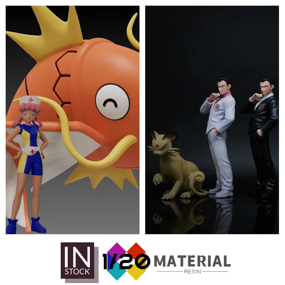 

[В наличии] 1/20 Scale World [RACER] — Giovanni & Persian — Orange Archipelago Nurse Joy & Magikarp [Split RE-MENT]