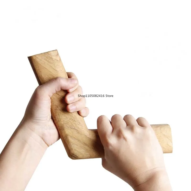 Reglas de Tai Chi Taiji Chi Hu Kou Bang-Beech Qigong Stick Equipo de artes marciales para personal de bolsillo
