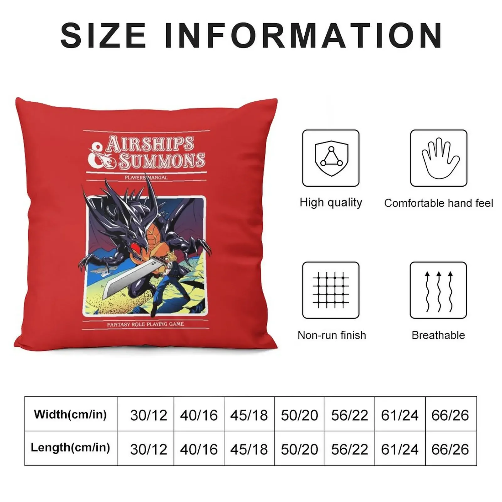 Airships & Summons Throw Pillow Custom Cushion Photo Bed pillowcases pillow