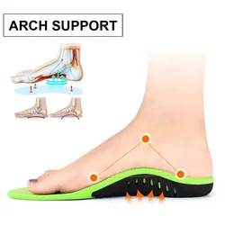 Orthopedic Insole for Shoes Flat Feet Arch Support Pads O/X Leg Sport Shoe EVA Inserts Sole Women Man Plantar Fasciitis Orthotic