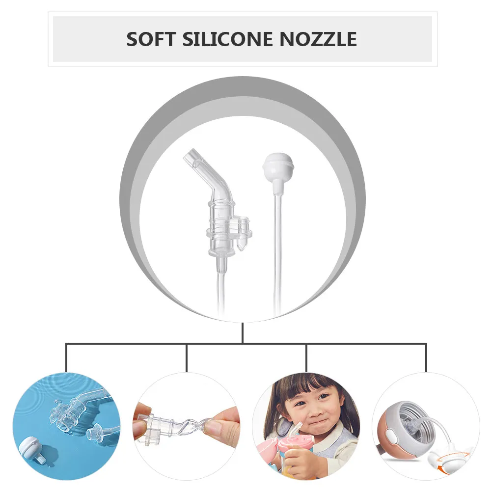 

1Pcs Silicone Straw Cup Nozzle White Infant Feeding Bottle Replacement Leakproof Chokingproof Soft Baby Straw Cup Nozzle with