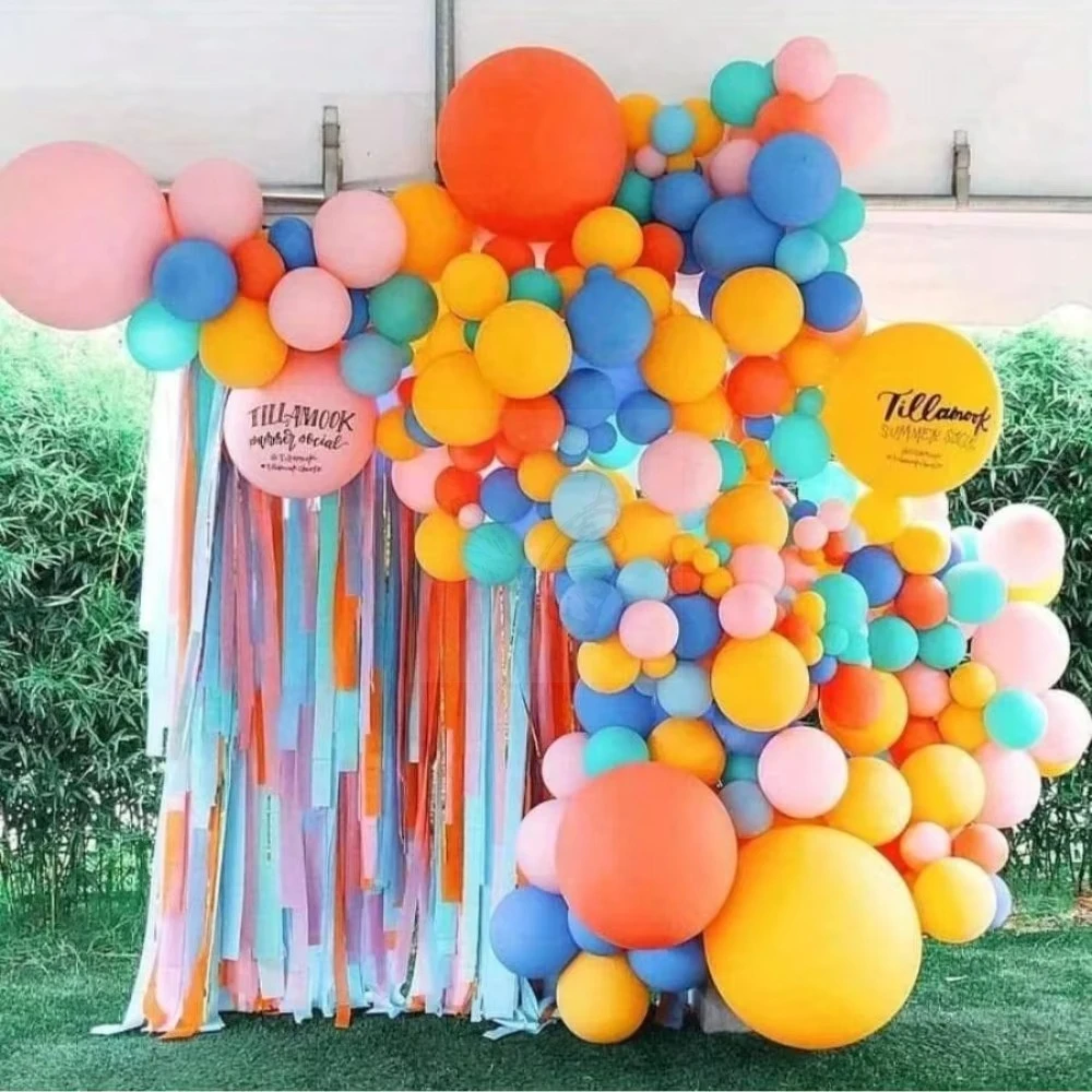 6 Stück leuchtende Pastellfarbene Papierbandrollen, sanfte Farben, elegante Krepppapierbänder für Geburtstags-, Hochzeits- und Partydekoration, Bastelarbeiten, Celeb – Detail 5