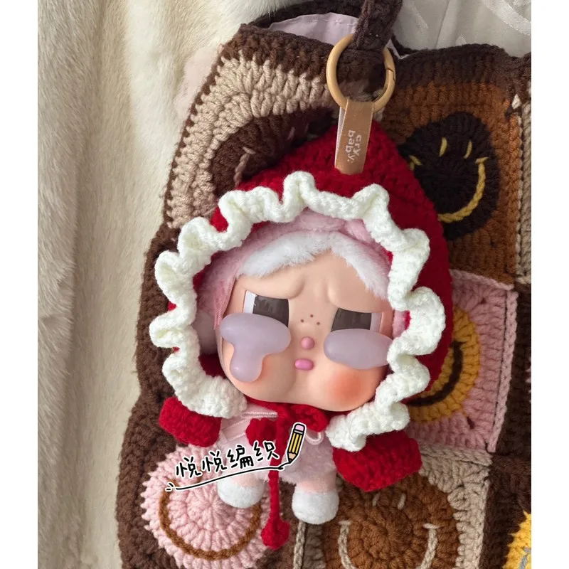 POPMART POP MART CRYBABY Tears Factory 시리즈 비닐 페이스 플러시 블라인드 박스 트렌드 펜던트 주변 장치 인형 없음