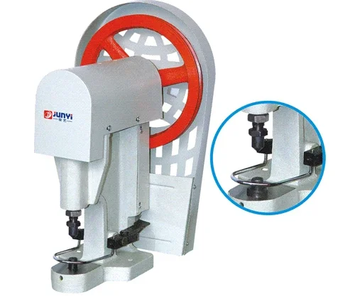 Manual Curtain Hole Making Machine Snap Button Attaching Machine