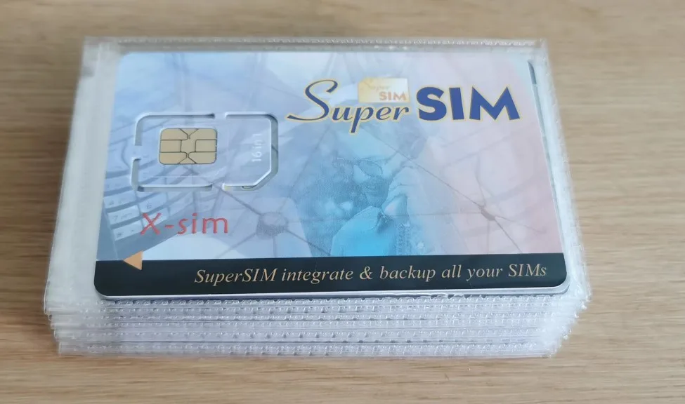 6 In 1 Max Sim Kaart Mobiele Telefoon Super Kaart Back-Up Mobiele Telefoon Accessoire 8.5X5.4X0.1 Cm