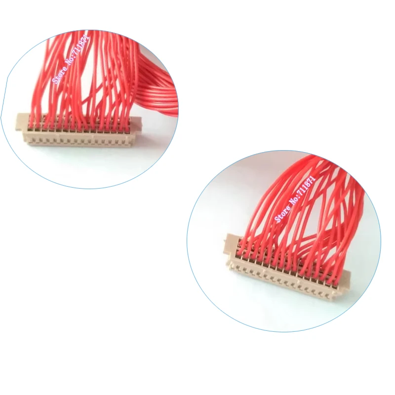 30Pin DF13 30 Pin to 30P DF13-30DS-1.25C to DF13 30DS 1.25C Screen Line Cord DF13-30DS 30Pin DF13 to DF13 Lcd Screen Cable Line