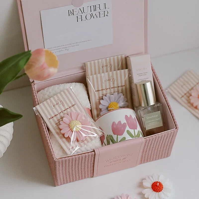 Handmade Daisy Candle Scented Candle Aromatherapy Soy Wax Candle Wedding Birthday Candles Party Home Decoration Photo Props