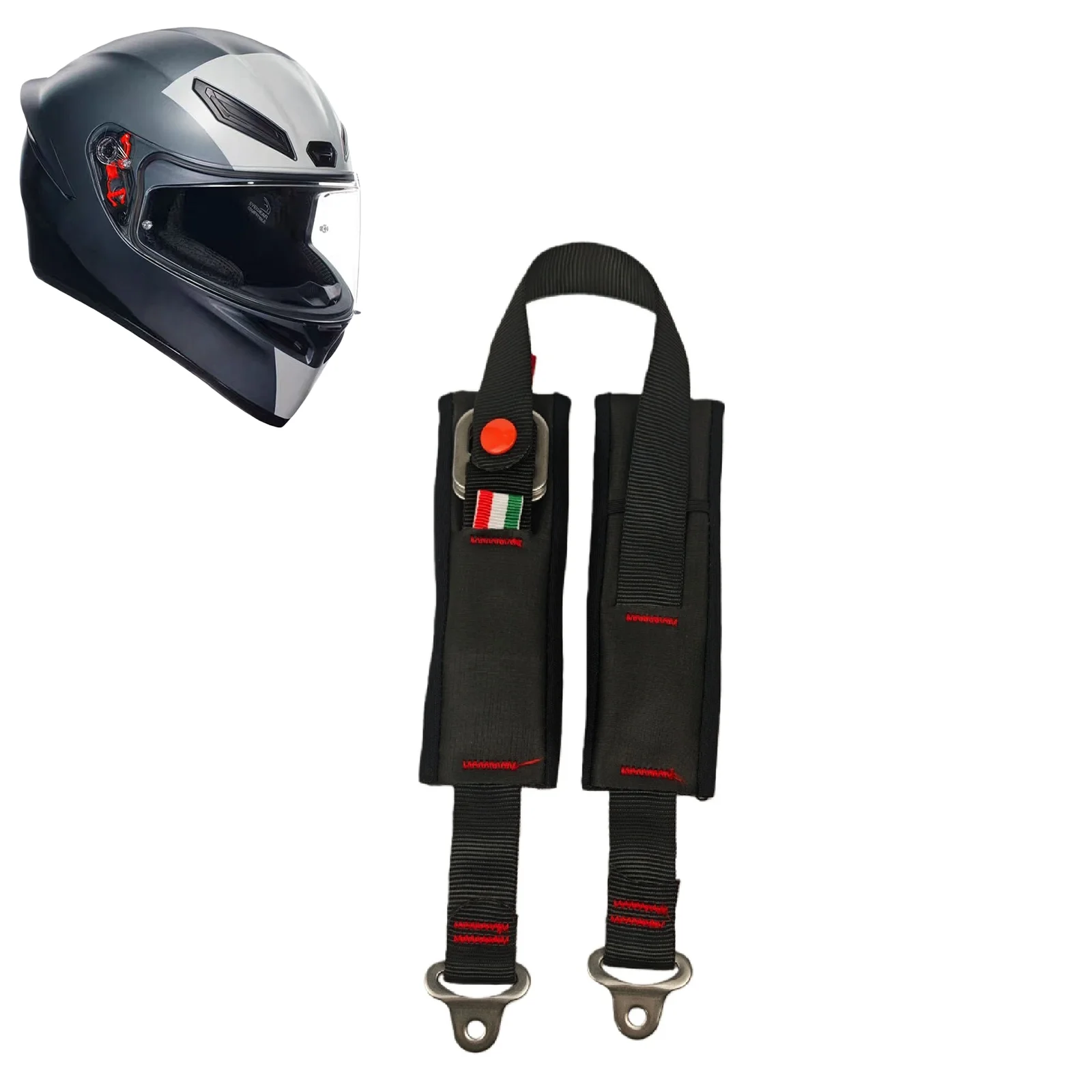 Chin Strap Replacement for AGV K1 Helmet Chin Strap Pads Visera Casco Moto