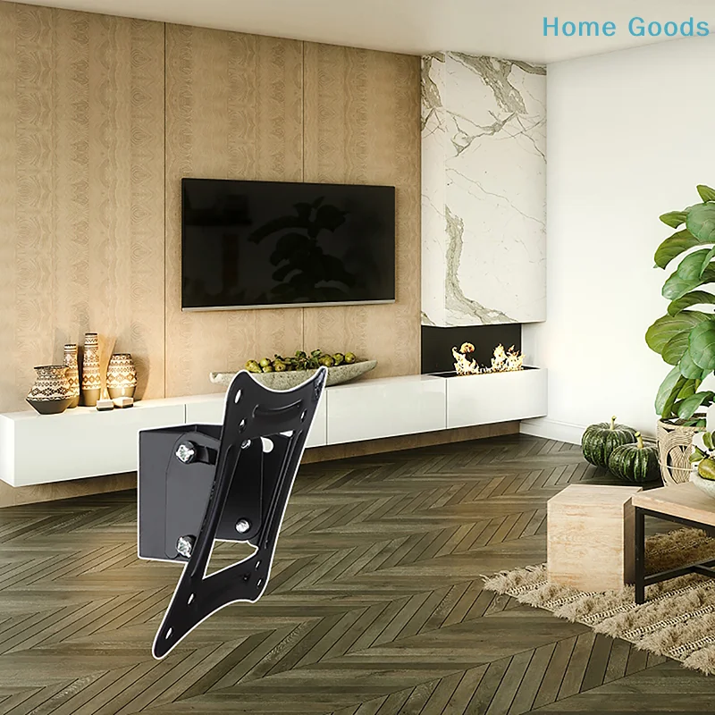 1 takım 14-27 inç TV askı apar - Flat Panel Mount Tilt incelemesi ve fiyatı