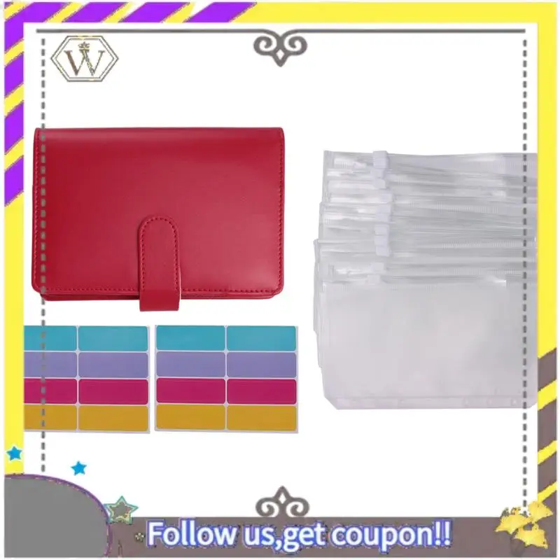 

New Budgeting Cash Envelope, 15 Pcs Budget Binders Set, With Cash Envelope, A6 Binder, For Saving Money Envelope Storage Bag