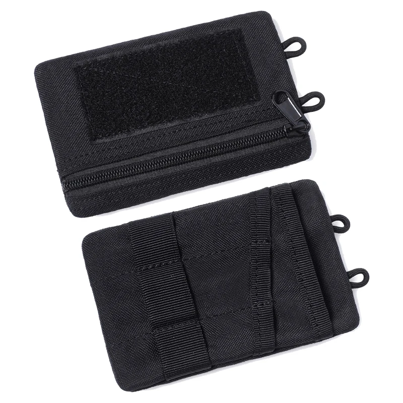 Tactische Sleutelhanger Zakje-Militaire Mini-Formaat Riem Tandwiel Edc Pocket Organizer Portemonnee Oortelefoon Pakket