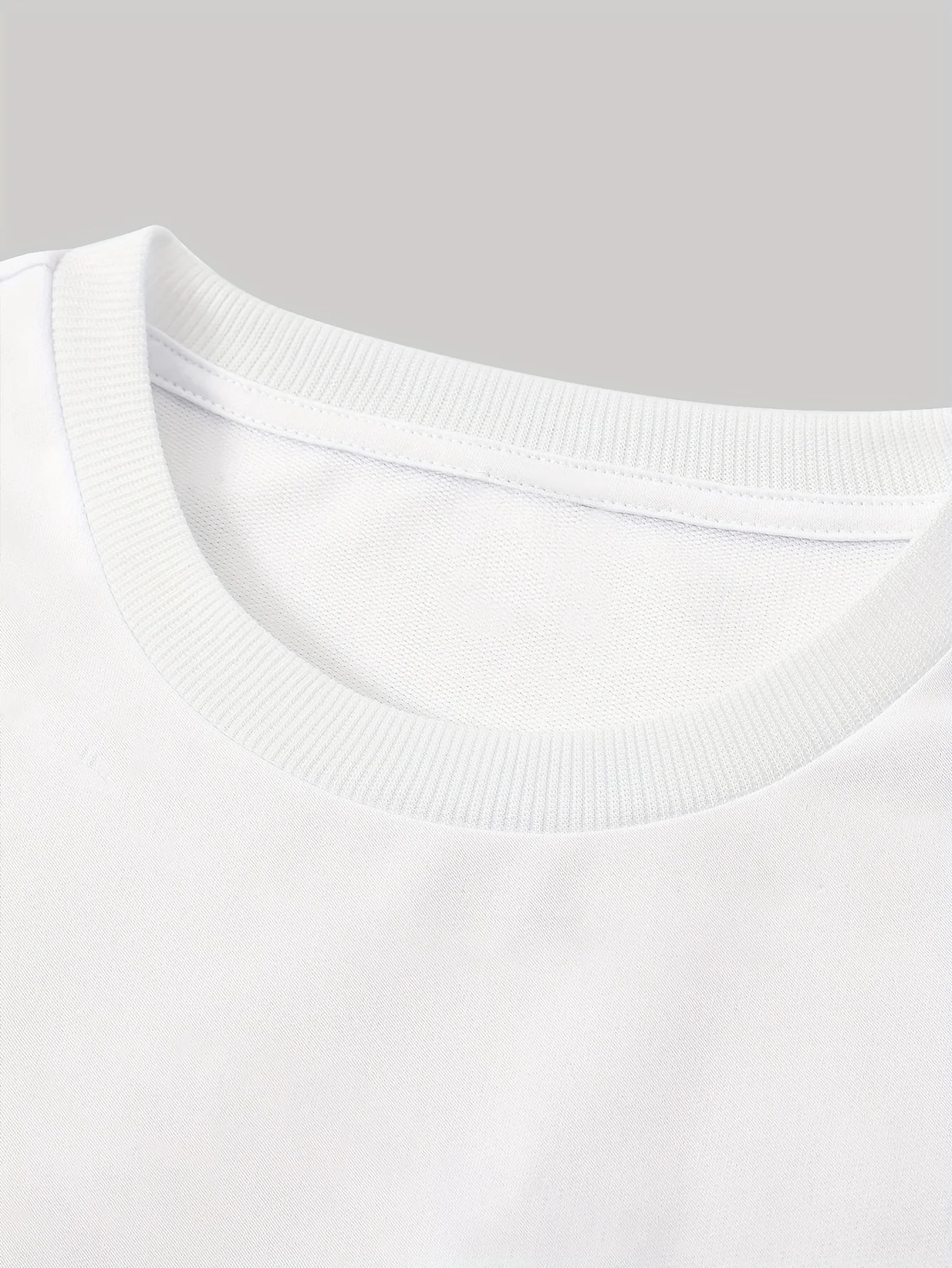 تي شيرت رجالي كاجوال بأكمام قصيرة قطعة واحدة 100% قطن ثقيل - رقبة دائرية مريحة، تي شيرت ناعم ولطيف