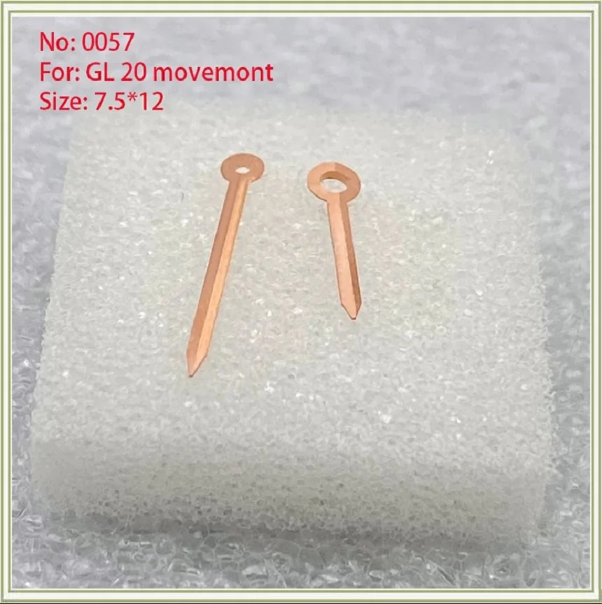 อุปกรณ์เสริมนาฬิกาเหมาะสำหรับเข็มนาฬิกาแบบเต็มดวงที่มี GL20เข็มชี้เวลาสองเข็ม057