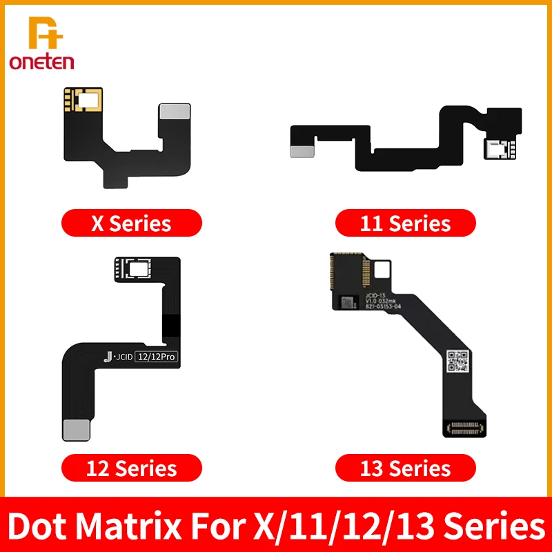 JCID JC Face ID Repair Flex Cable For iPhone 13 12 11 Pro MAX Mini X XR XS XSMAX Dot Matrix Read Write Flex Phone Repair Cable