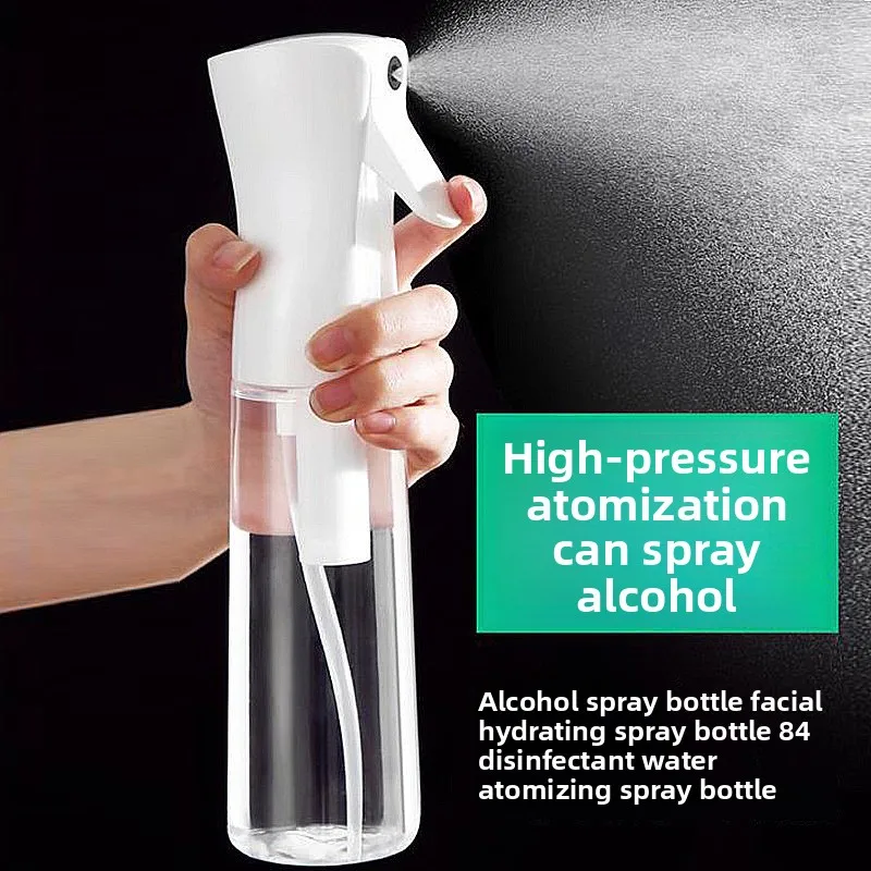 

Refillable High Pressure Continuous Spray Bottle - Fine Mist Sprayer for Hair Care Makeup Hydration Gardening Watering