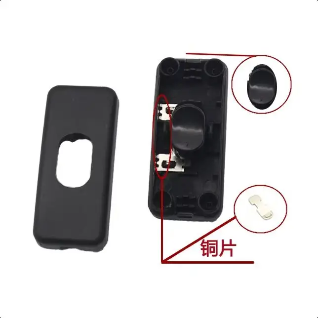 【5-2PCS】AC 0-250V 6A Lnline ON/OFF Light Switch Toggle Rocker Switches Control For LED Lighting Table Desk Lamp