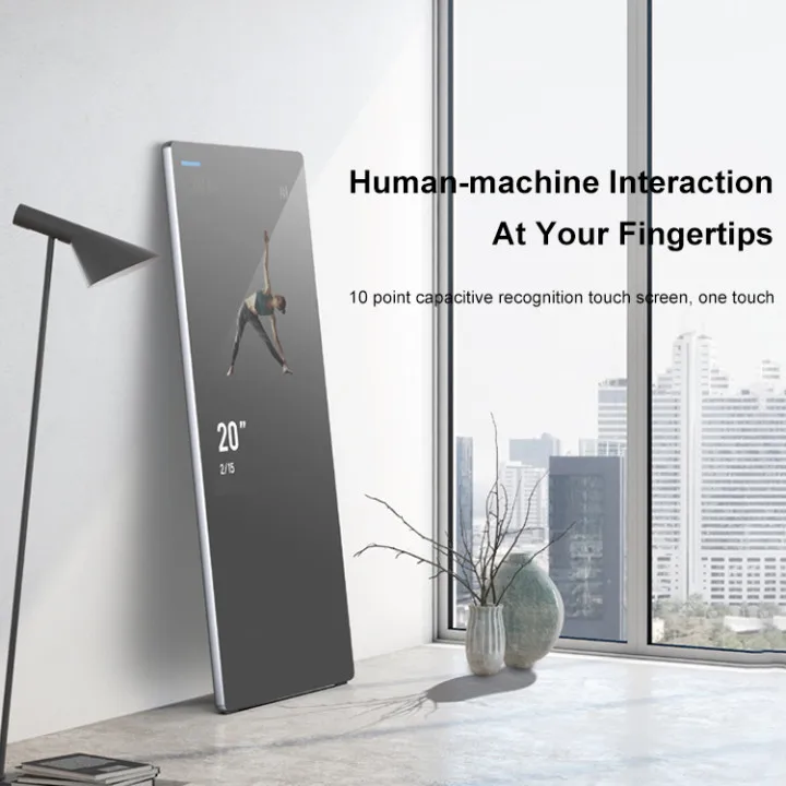 32 Smart Mirror Touch LED Smart Mirror Fitness Touch Screen พร้อมแอพ