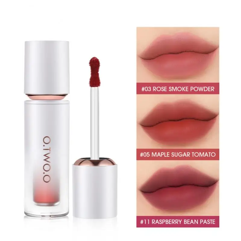 Rouge à lèvres liquide durable, 12 couleurs, brume douce, Jules Glaze, cosmétiques de beauté, velours 256, 5 pièces, 10 pièces, 15 pièces