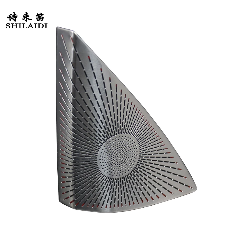 For Mercedes Benz C Class W204 2008-2014 Car Door Panel Loudspeaker Pad Stereo Audio Speaker Cover Frame Interior Accessories