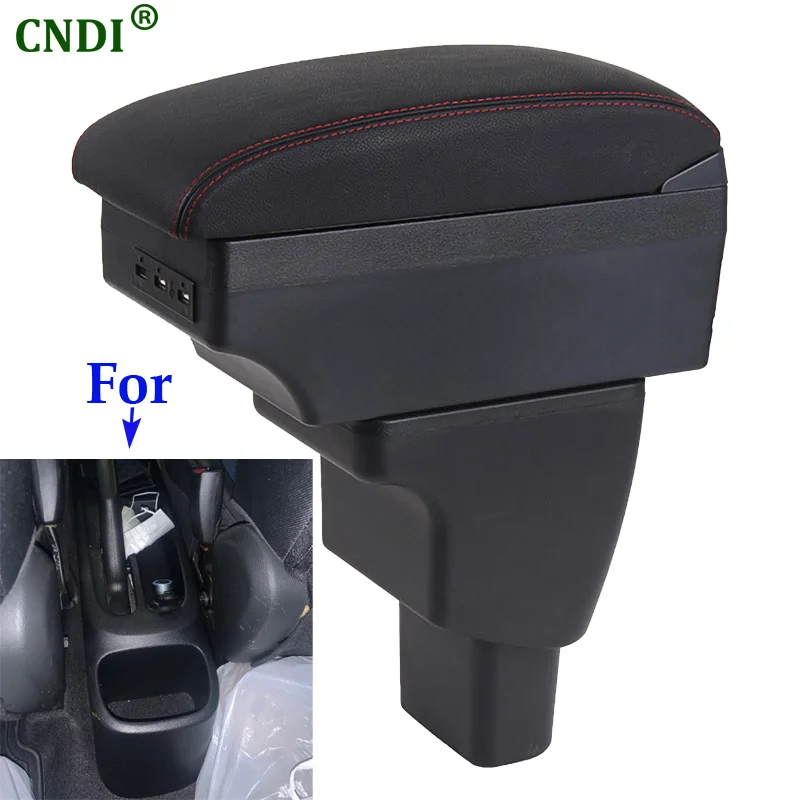 

Car Armrest box For Hyundai I10 Armrest RotatableCentre Console Interior special Retrofit parts Accessories Center Storage box