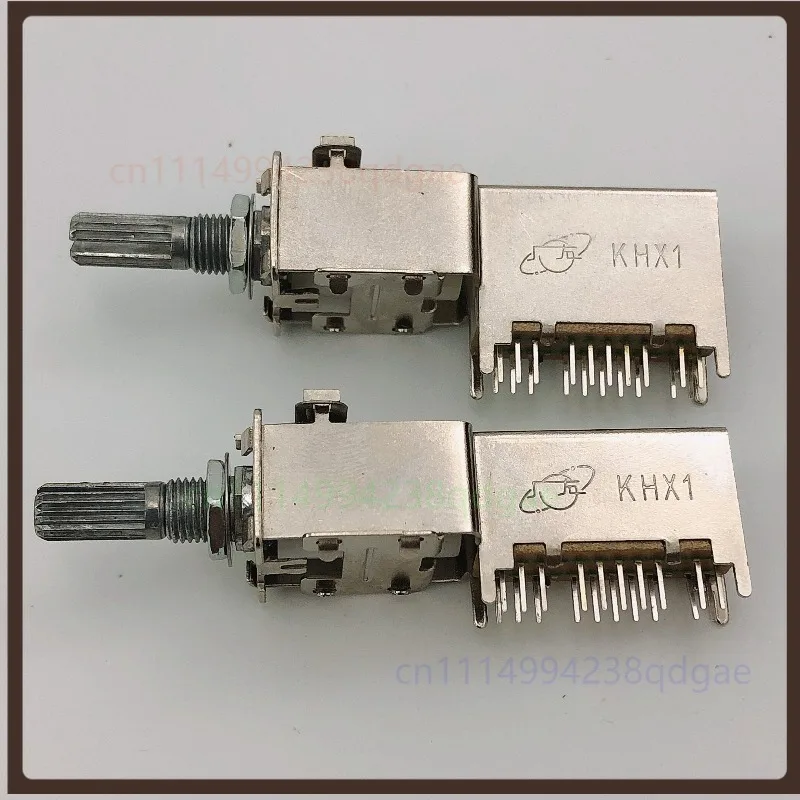 1PCS 4 Position Rotary Band Switch 3 Pole 20 Pin Audio Signal Input Selector For Vintage Amplifier Power Amp
