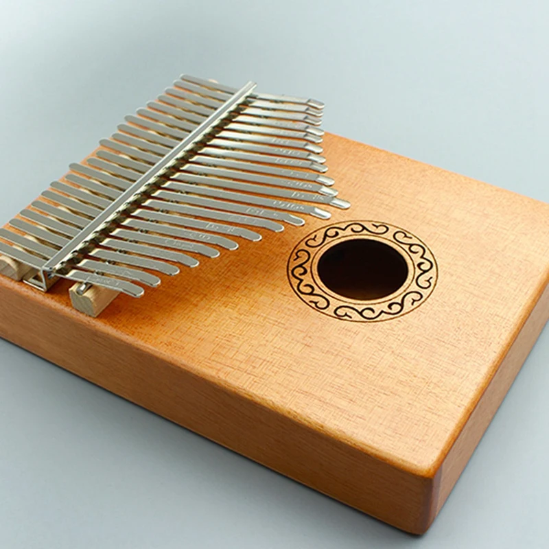 Kalimba Thumb Piano 21 Keys, Portable Mbira Finger Piano Gifts For Kids With Tuning Hammer