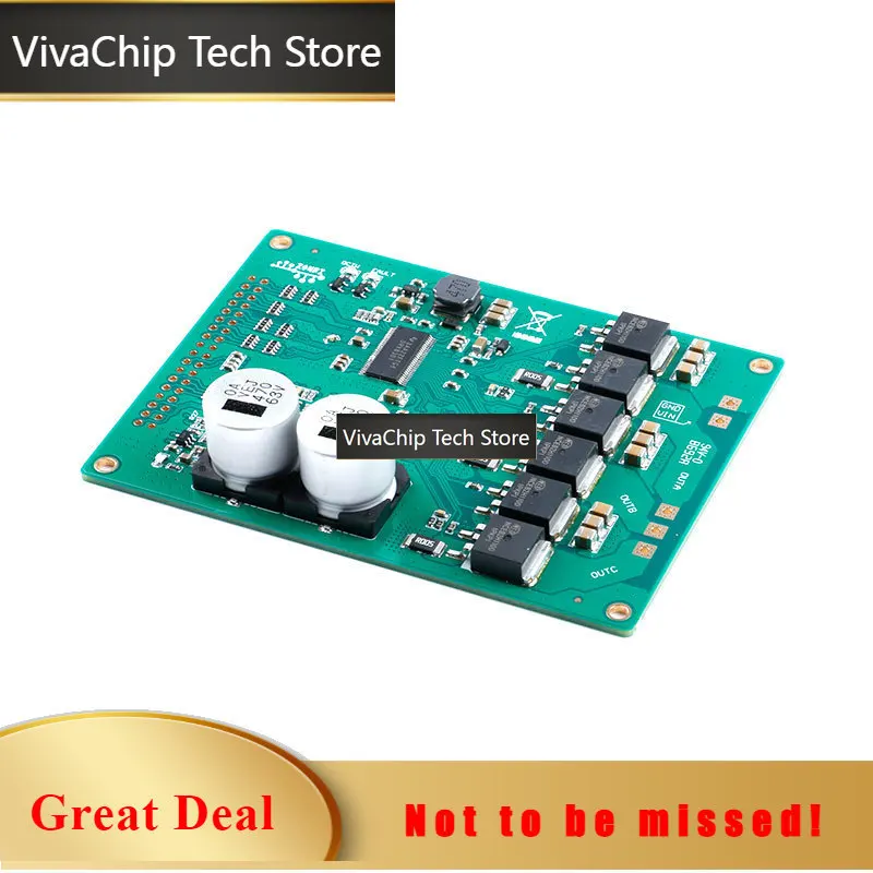 VivaChip TechDRV8301 High Power Motor Drive Module ST FOC Vector Control BLDC Brushless PMSM Driver Development Board