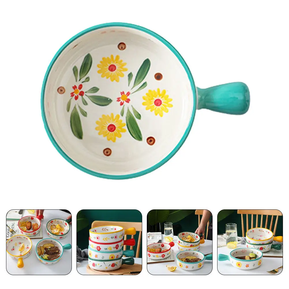 Tazón de Cerámica Pequeño para Postre, Ensalada, Fruta, Cereales y Preparación de Alimentos