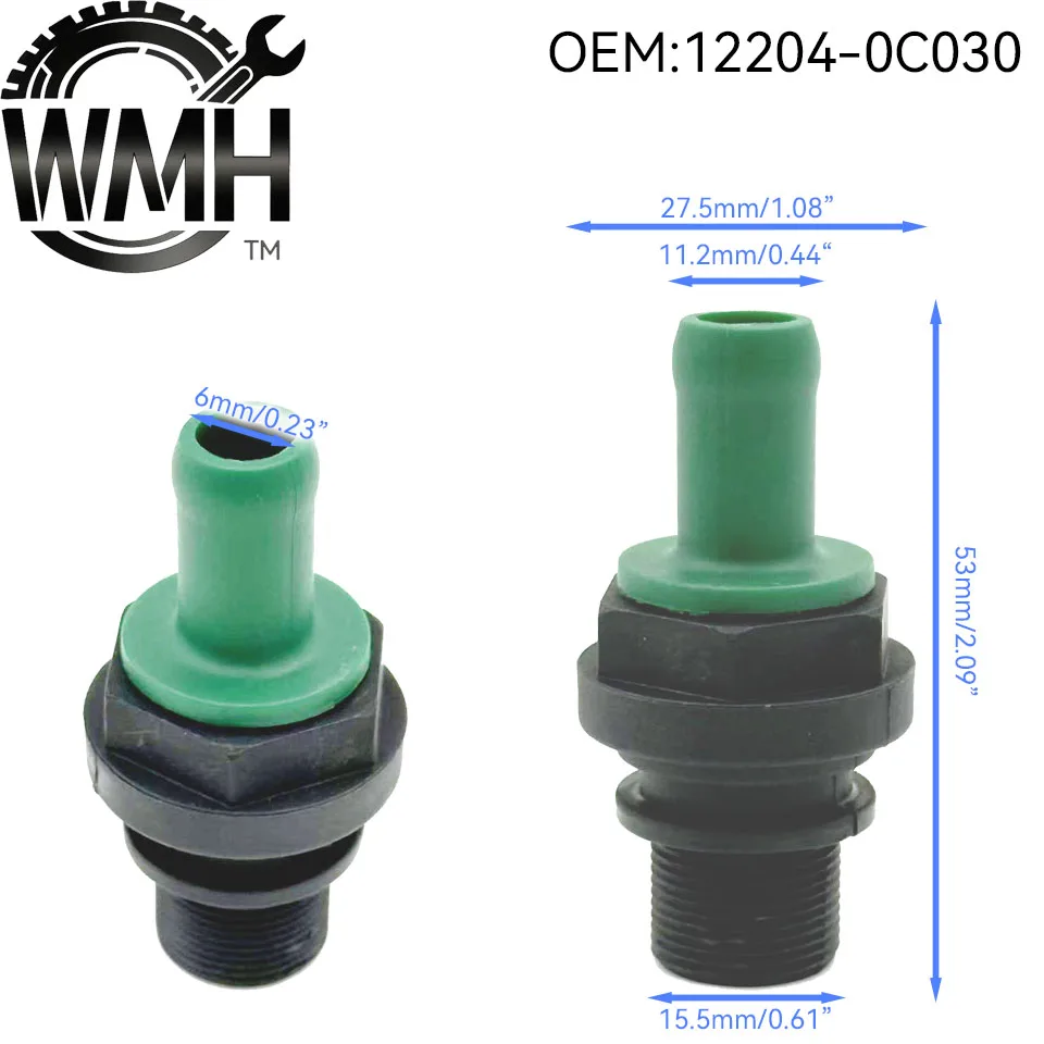 

1/5/10Pcs Oem 12204-0C030 Brand new Car accessories and Original Pcv Valve Is Suitable for Most Car Models