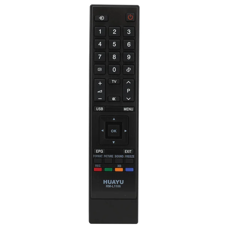 WEKO KL RM-L1106 3D TOSHIBA LCD-LED TV CONTROL