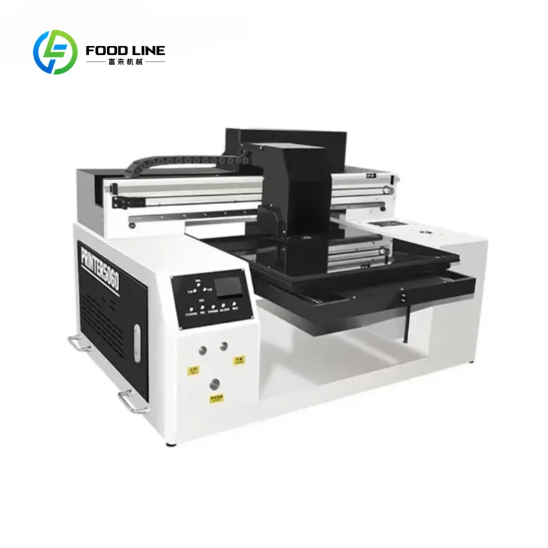Customized Ccd Visual Positioning UV Inkjet Printer with Ricoh Print Head Belt Printer for A3 Phone Shell Badges Buttons