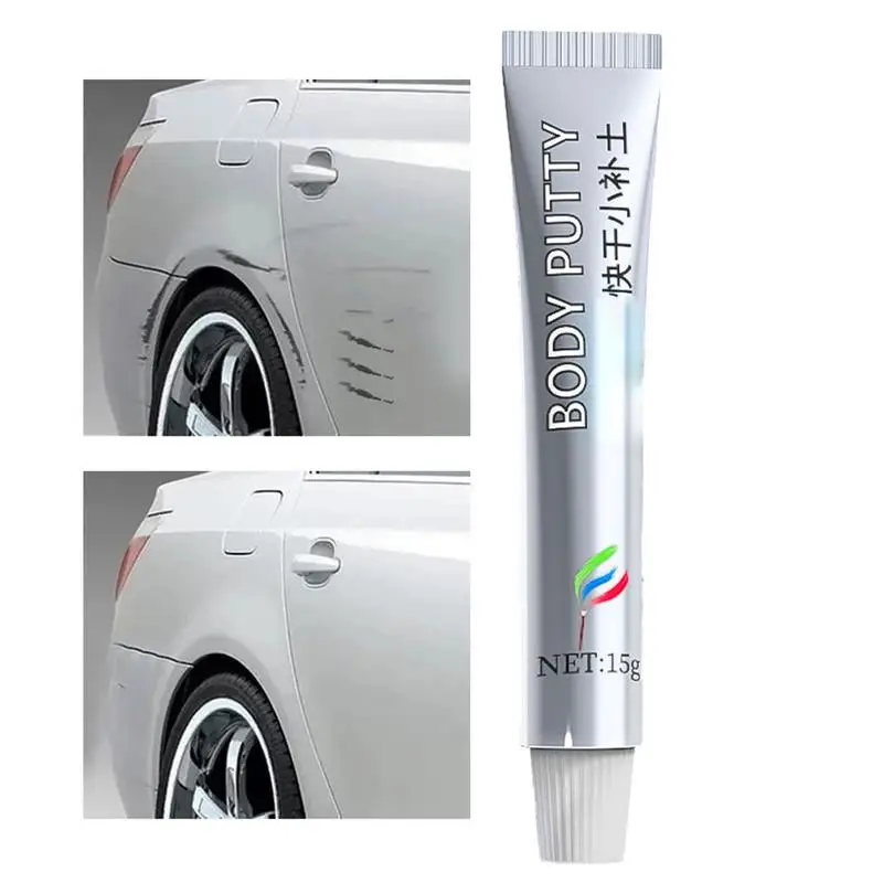 

Car Body Filler 15g Dustproof Car Paint Filler Scratch Putty Automotive Maintenance Fast Molding Putty For Trucks Minivan