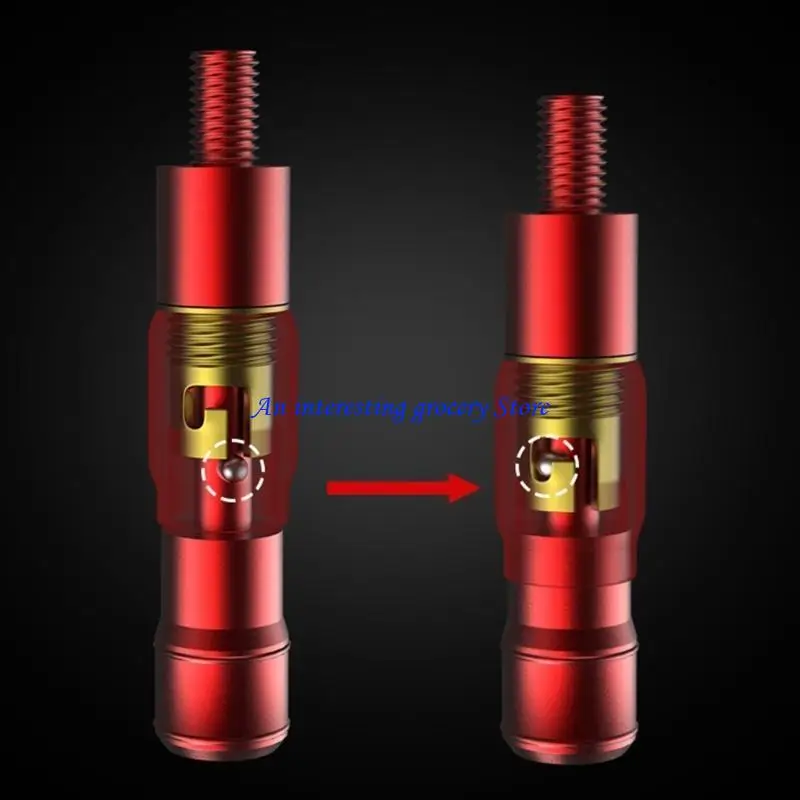 

652D Fish Net Connector Screw Joint Screw Joint Fishing Landing Net Joint Connector