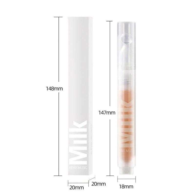 ミルク液体コンシーラー BB クリームシャドウ輪郭クリームカバーくまにきびコンシーラースティック輪郭明るくベースメイク